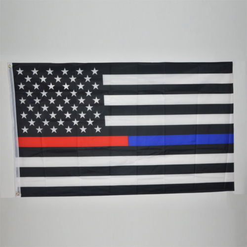2x Blue Line US American Flag Vinyl Sticker Decal Blue Lives Matter - Foto 10