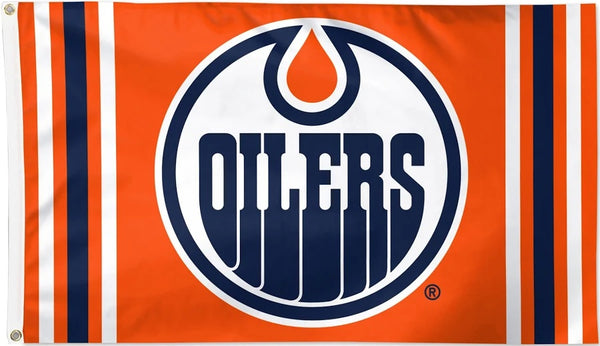 NHL Edmonton Oilers Flag-3x5FT Banner-100% polyester