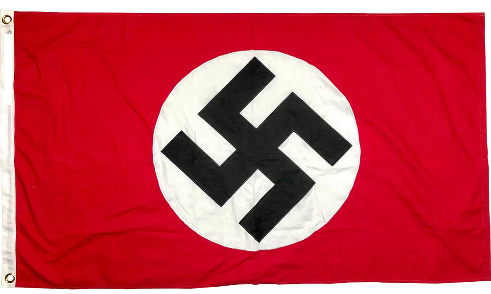 Swastika Flag-Double sided -3x5FT Historical NAZI Banner-100% polyester-National flag of Germany and marine jack of Germany Flag - flagsshop