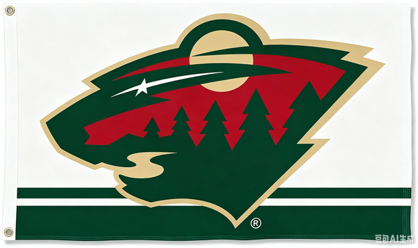 Minnesota Wild Flag-NHL Minnesota Wild Flag-3x5FT Banner-100% polyester