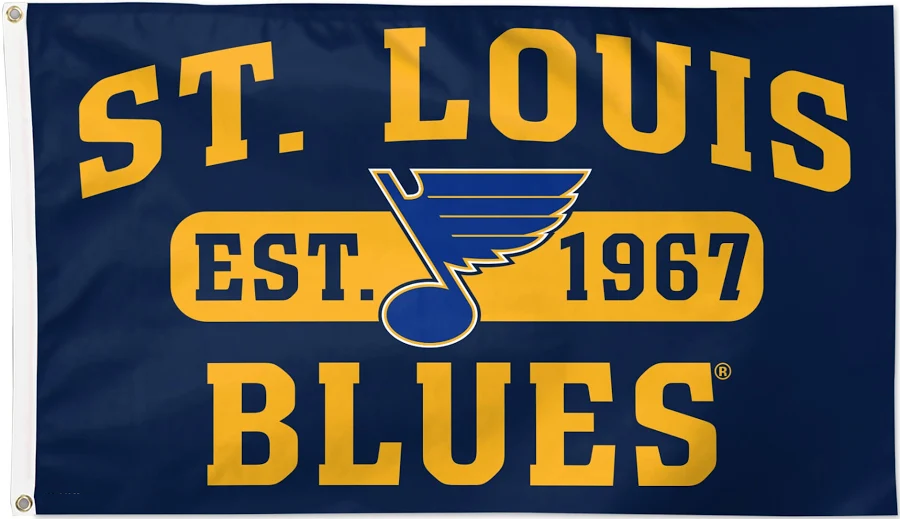 NHL St. Louis Blues Flag-3x5FT Banner-100% polyester