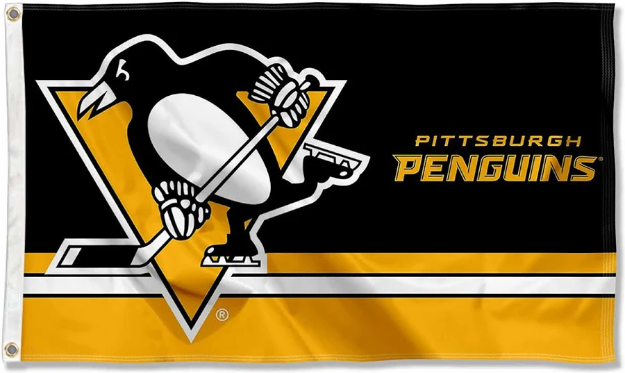 NHL Pittsburgh Penguins Flag-3x5FT Banner-100% polyester