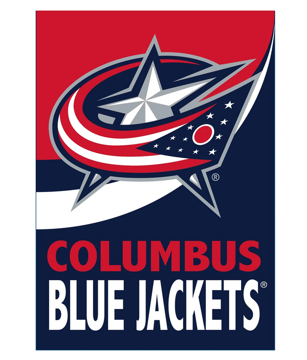 NHL Columbus Blue Jackets Flag-3x5FT Blue Jackets Banner-100% polyester 1 sided-2sided
