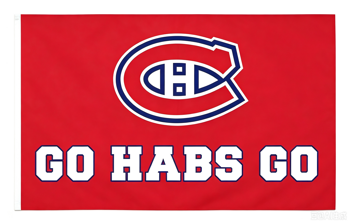 NHL Montreal Canadiens Flag-3x5FT Montreal Canadiens Hockey Banner-100% polyester