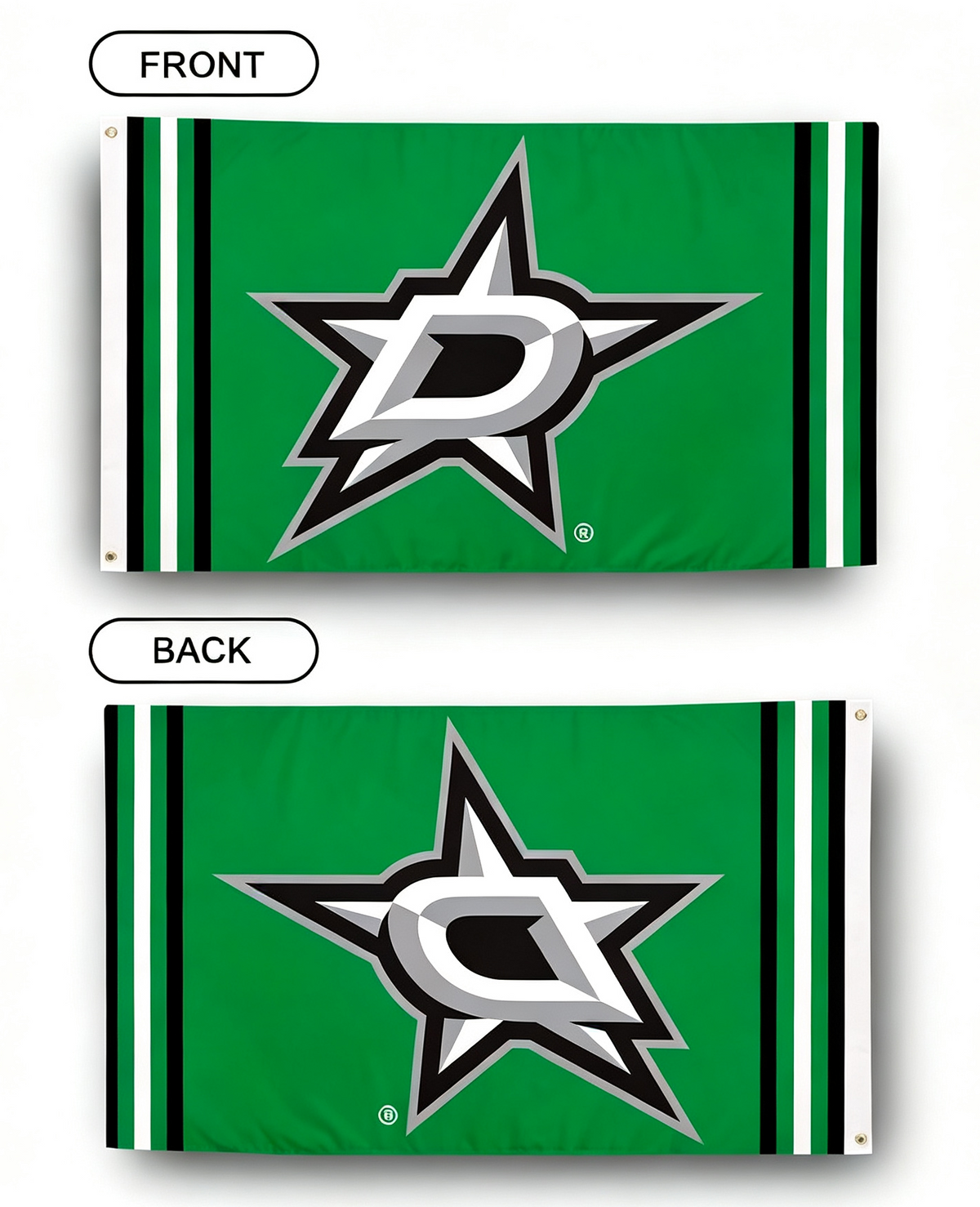 NHL Dallas Stars Flag-3x5FT Dallas Stars Banner-100% polyester