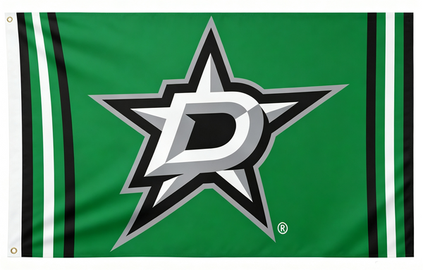 NHL Dallas Stars Flag-3x5FT Dallas Stars Banner-100% polyester