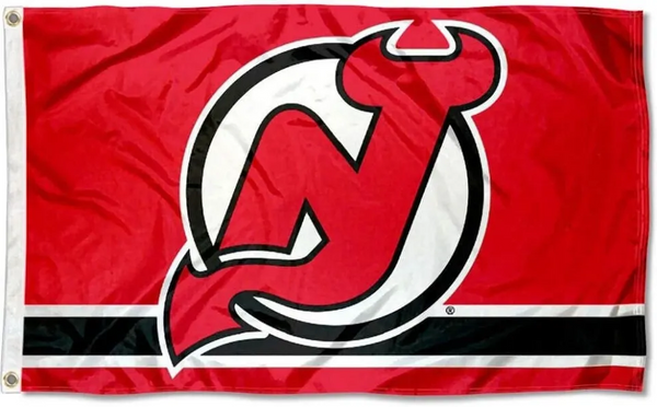 NHL New Jersey Devils Flag-3x5FT NJ Devils Banner-100% polyester
