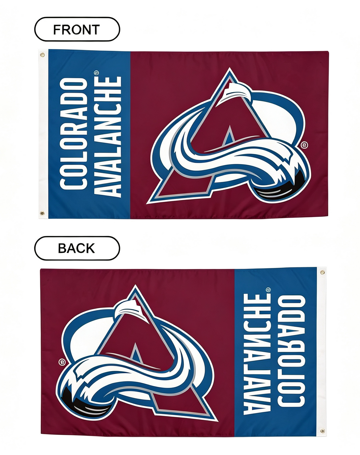 NHL Colorado Avalanche Flags -3x5FT Banner-100% polyester