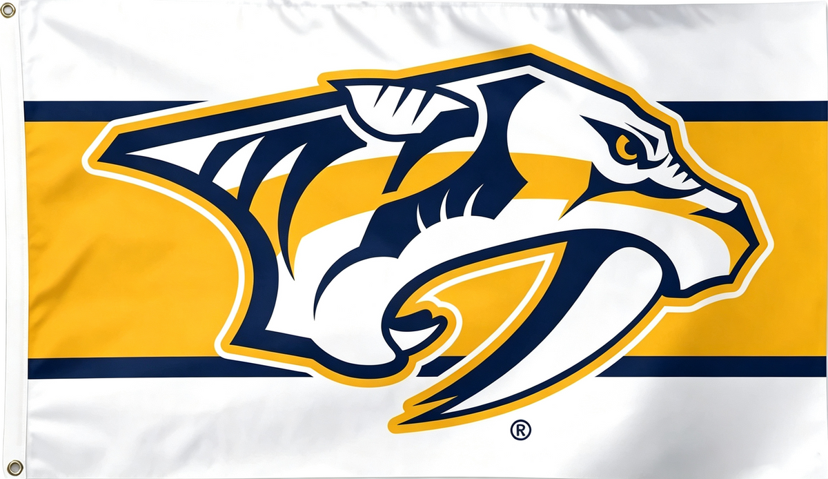 NHL Nashville Predators Flag-3x5FT Banners -100% polyester