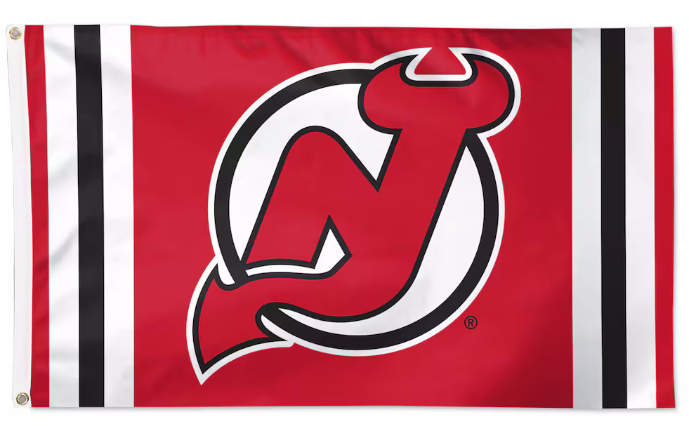 NHL New Jersey Devils Flag-3x5FT NJ Devils Banner-100% polyester