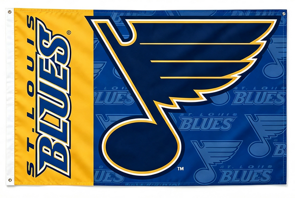 NHL St. Louis Blues Flag-3x5FT Banner-100% polyester