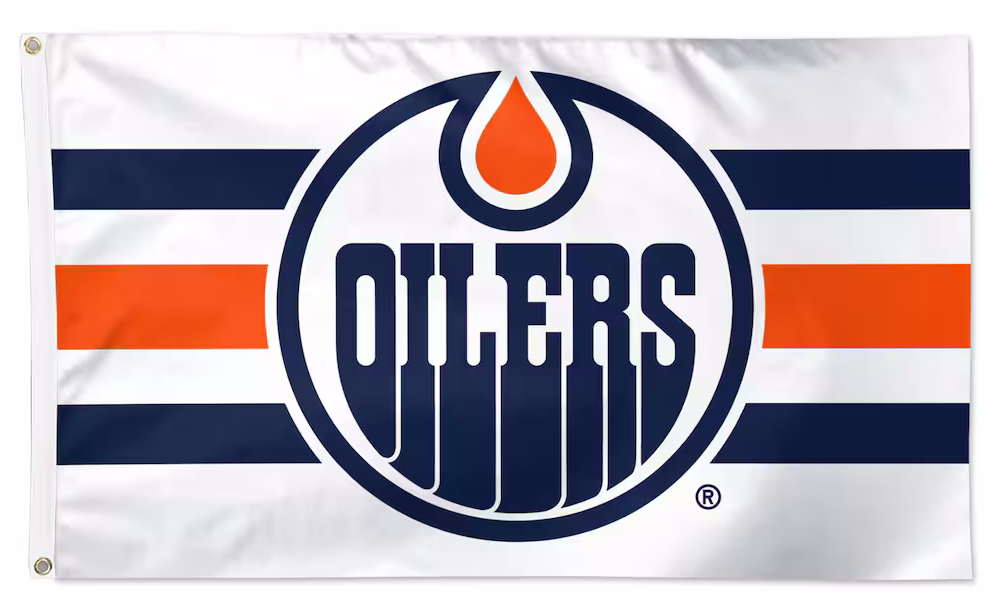 NHL Edmonton Oilers Flag-3x5FT Banner Of Edmonton Oilers -100% polyester