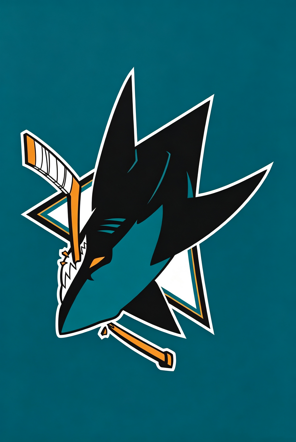 NHL San Jose Sharks Flag - 3x5FT San Jose Sharks Hockey Banner-100% polyester