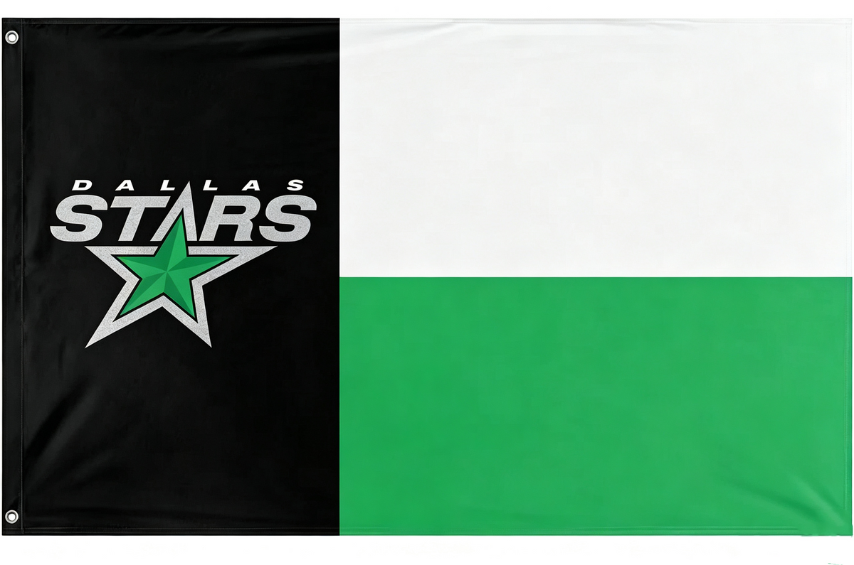 NHL Dallas Stars Flag-3x5FT Dallas Stars Banner-100% polyester
