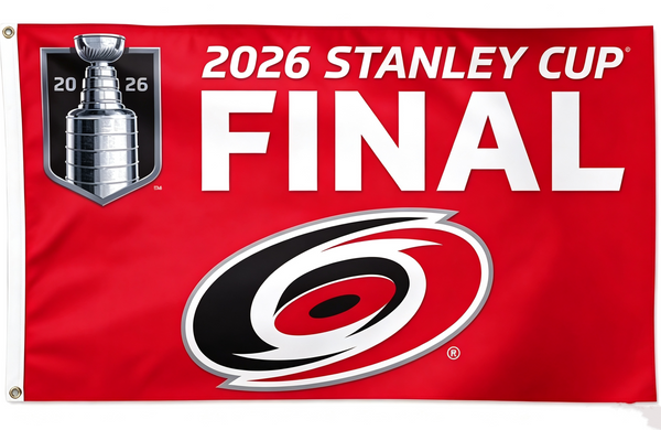 NHL Carolina Hurricanes Flag-3x5FT Banner-100% polyester-2 Metal Grommets