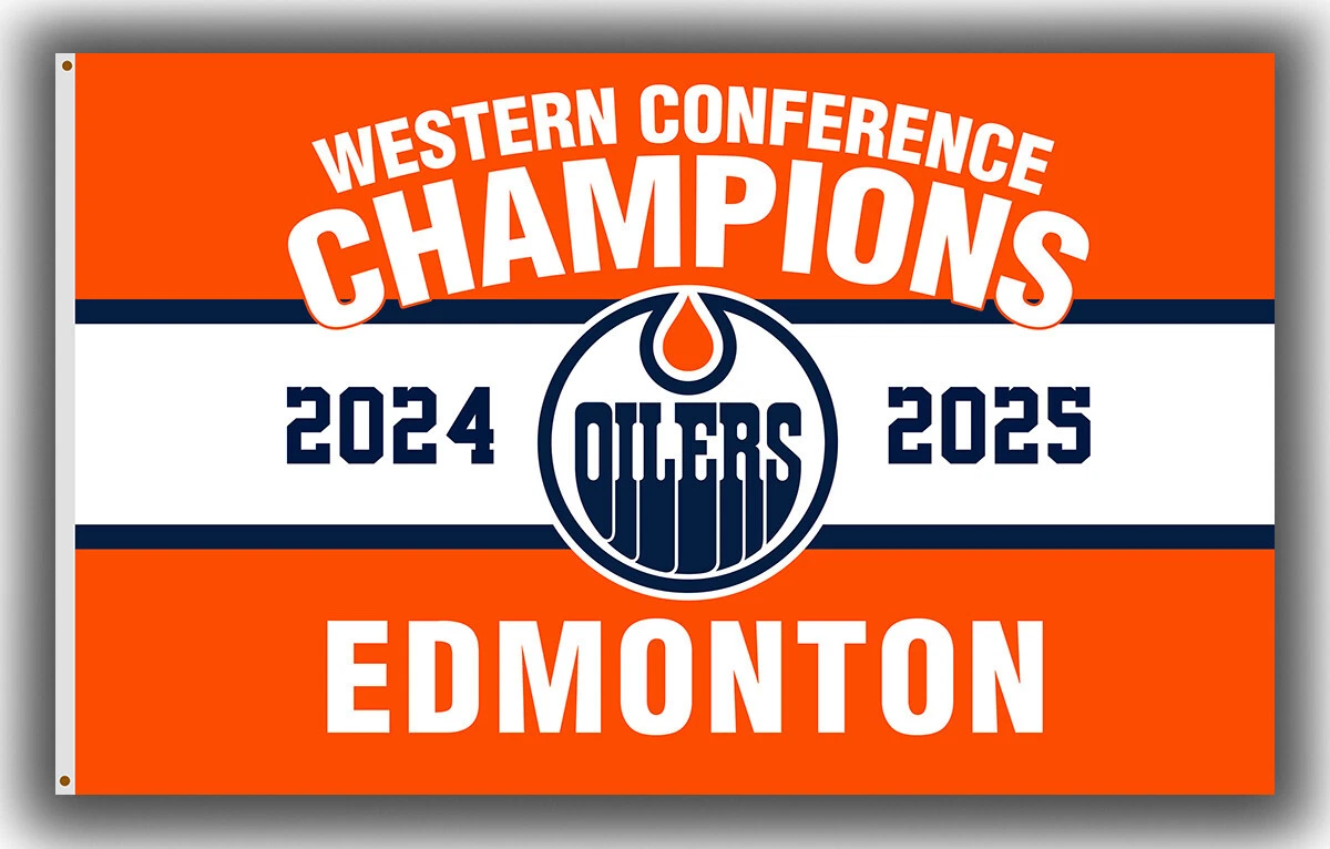 NHL Edmonton Oilers Flag-3x5FT Banner Of Edmonton Oilers -100% polyester