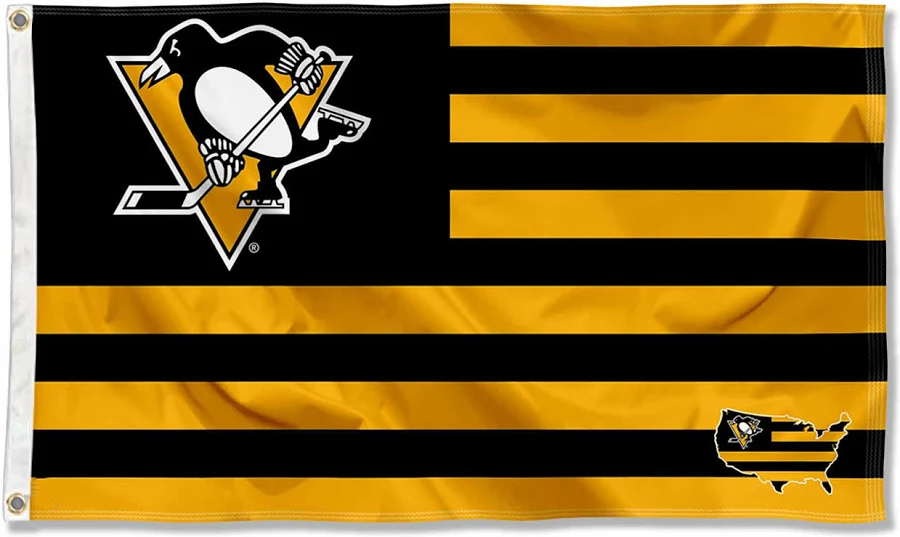 NHL Pittsburgh Penguins Flag-3x5FT Banner-100% polyester