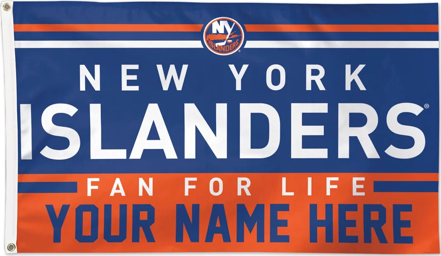 NHL New York lslanders Flag-3x5FT NY Islanders Banner-100% polyester