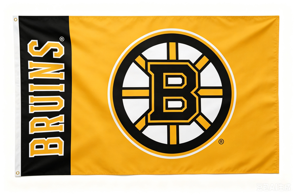 Boston Bruins Flag-3x5Ft  NHL Bruins Banner-100% polyester