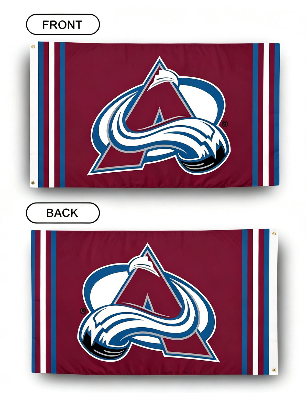 NHL Colorado Avalanche Flags -3x5FT Banner-100% polyester