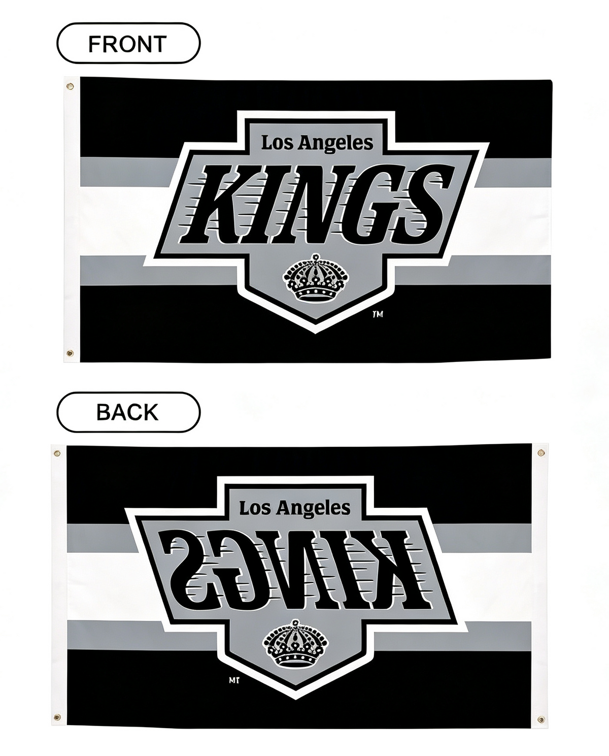 NHL Los Angeles Kings Flag-3x5FT Banner-100% polyester