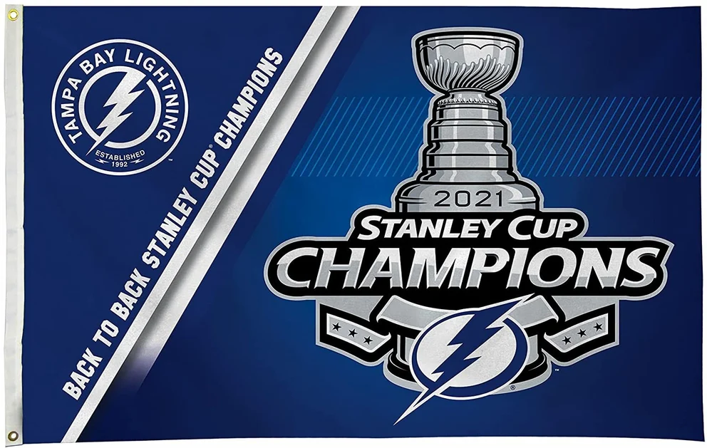 NHL Tampa Bay Lightning Flag-3x5FT Banner-100% polyester Banner