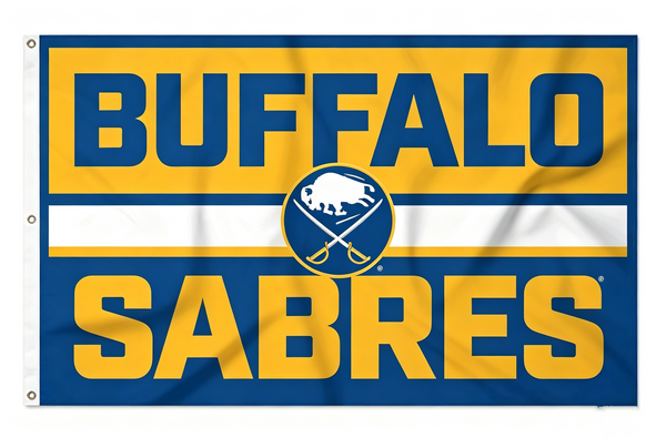 NHL Buffalo Sabres Flag-3x5FT Banner-100% polyester Buffalo Sabres Banners