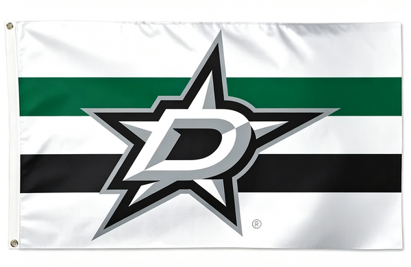 NHL Dallas Stars Flag-3x5FT Dallas Stars Banner-100% polyester
