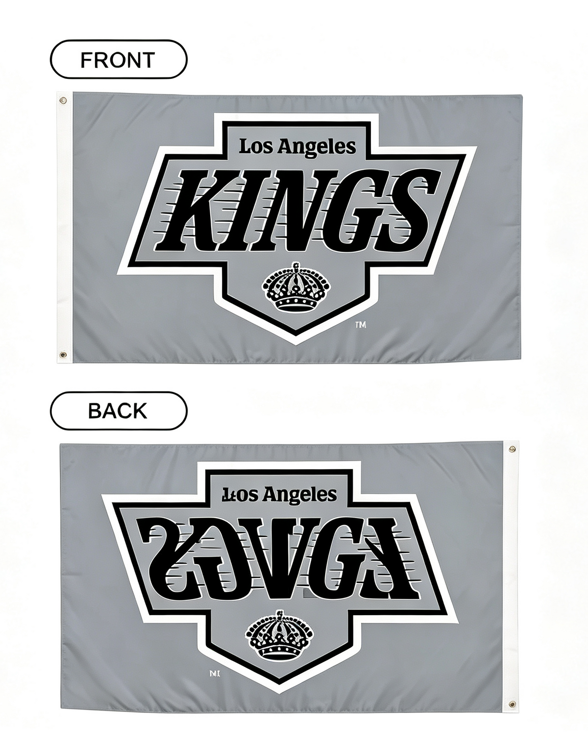 NHL Los Angeles Kings Flag-3x5FT Banner-100% polyester