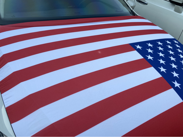 Costa Rica Flag, Car Hood Cover Flag The Republic of Costa Rica ,La República de Costa Rica Engine Banner,3.3X5ft,100% Polyester Elastic Fabrics Can be Washed