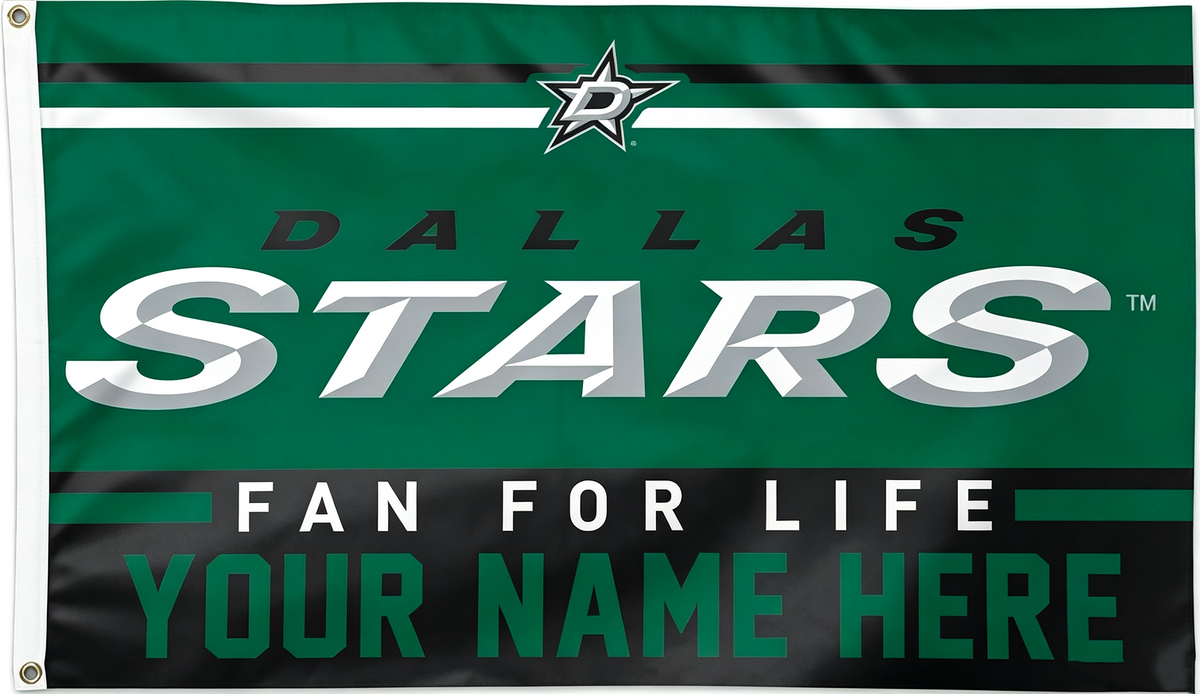 NHL Dallas Stars Flag-3x5FT Dallas Stars Banner-100% polyester
