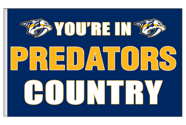 NHL Nashville Predators Flag-3x5FT Banners -100% polyester