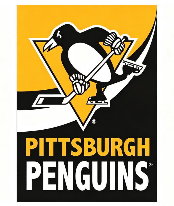 NHL Pittsburgh Penguins Flags-3x5FT Banner-100% polyester