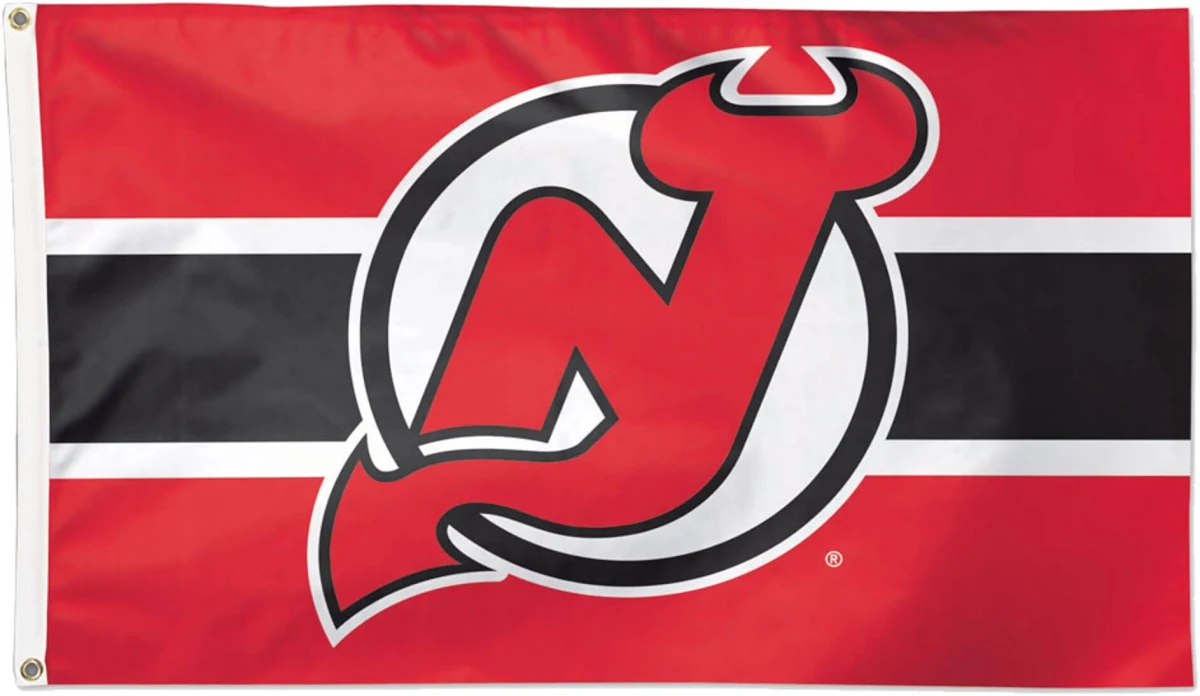 NHL New Jersey Devils Flag-3x5FT NJ Devils Banner-100% polyester