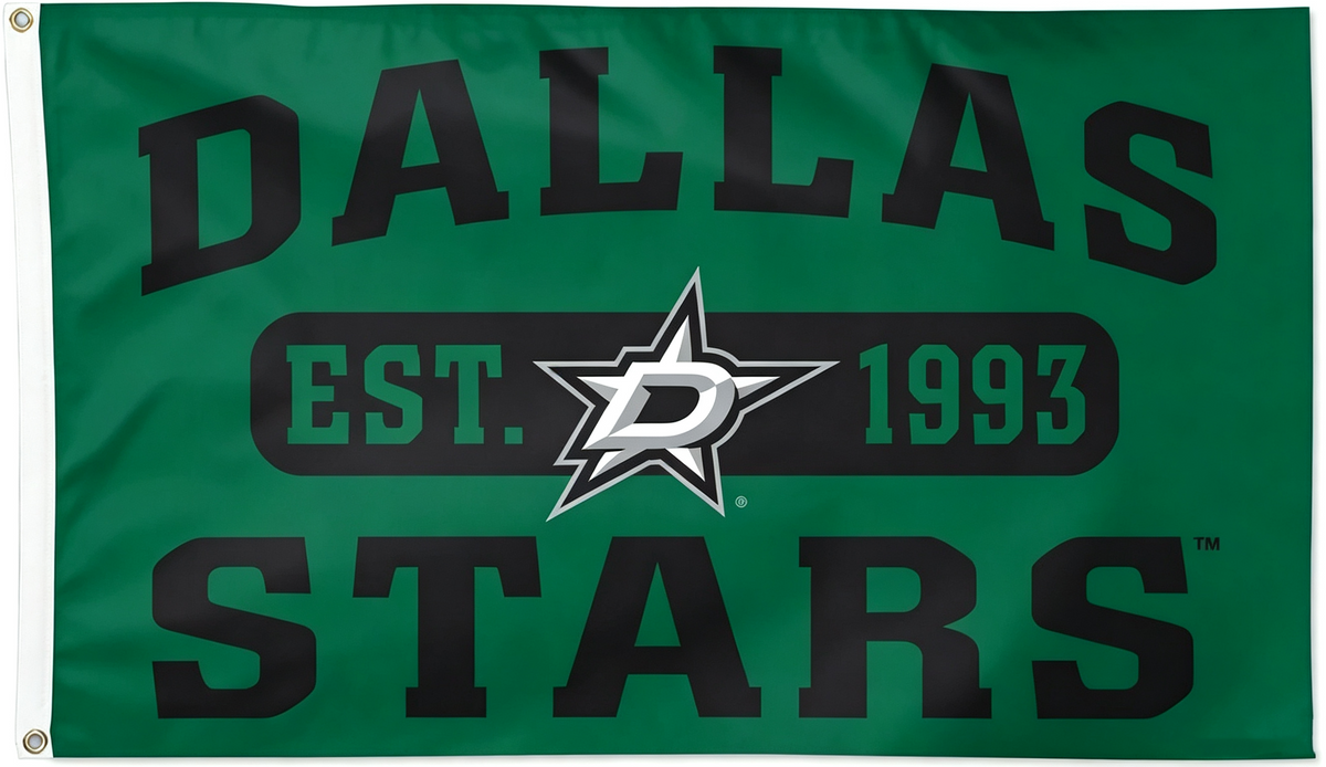 NHL Dallas Stars Flag-3x5FT Dallas Stars Banner-100% polyester