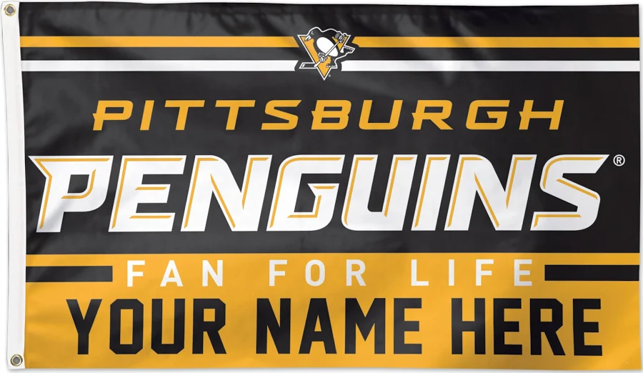 NHL Pittsburgh Penguins Flags-3x5FT Banner-100% polyester
