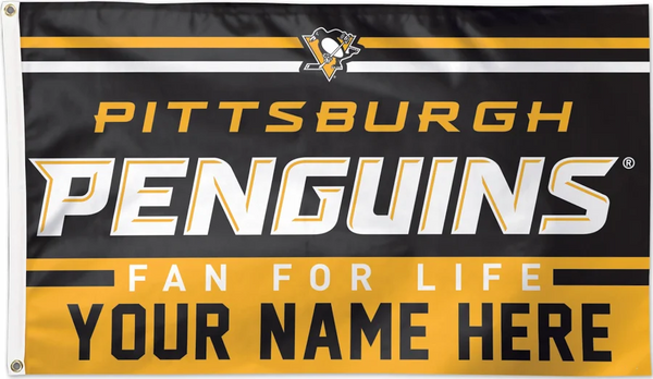 NHL Pittsburgh Penguins Flags-3x5FT Banner-100% polyester