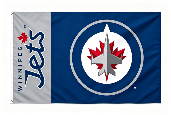 Winnipeg Jets Flag-3x5Ft NHL Banner-100% polyester