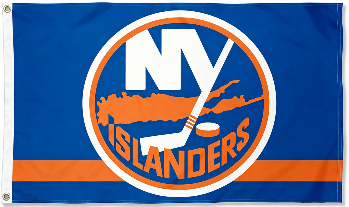 NHL New York lslanders Flag-3x5FT Banner-100% polyester
