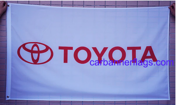 Toyota Flag-3x5ft Trd Banner-100% polyester-Double sided