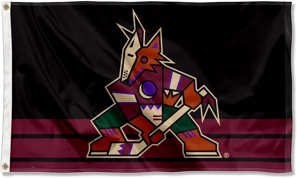 Arizona Coyotes Flag-3x5 FT-100% polyester