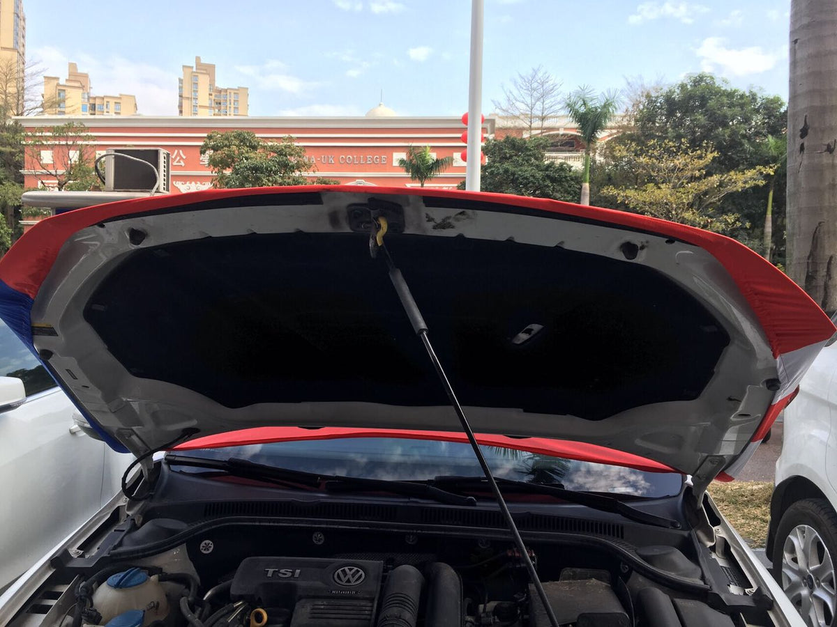 Tunisian flag，Tunisia Car Hood Cover Banner Flag ,Engine Flag,3.3X5ft,/6X7FT 100% Polyester Elastic Fabrics Can be Washed Suitable for large SUV and Pickup Trucks