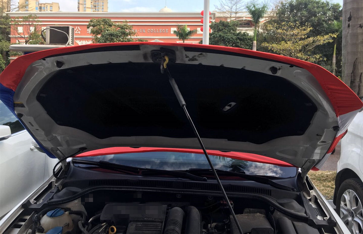 Car Hood Cover England Flag ,Engine Banner Flag of England ,3.3X5ft, 6X7FT100% Polyester Elastic Fabrics Can be Washed Suitable for large SUV and Pickup Trucks