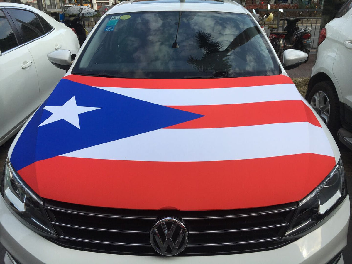 Orange Car Hood Cover Flag ,Orange Engine Banner,3.3X5ft,6X7FT100% Polyester Elastic Fabrics Can be Washed