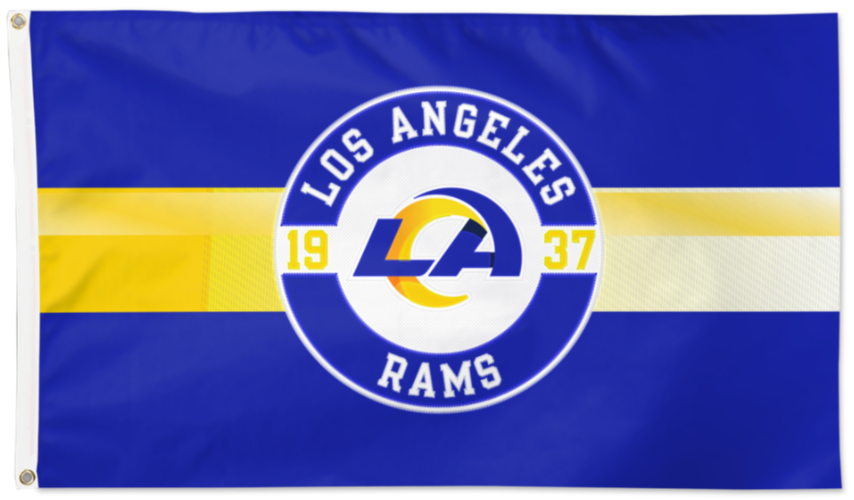 Los Angeles Rams Flag 3' x 5' -Single-Sided flag and Double sided Flag 90x150cm