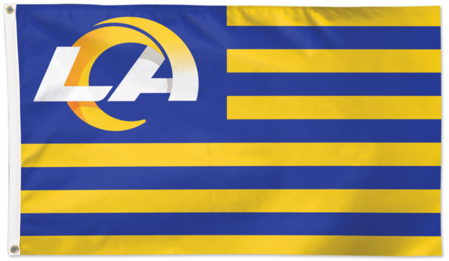 Los Angeles Rams Flag 3' x 5' -Single-Sided flag and Double sided Flag 90x150cm
