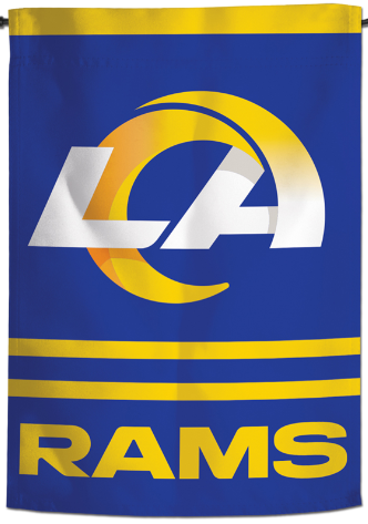 Los Angeles Rams Flag 12'' x 18'' Garden Flag Vertical -Double-sided