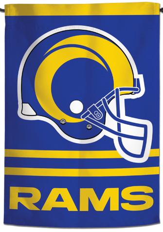 Los Angeles Rams Flag 12'' x 18'' Garden Flag Vertical -Double-sided