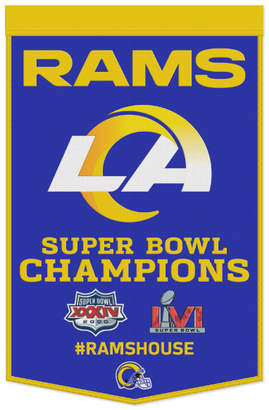 Los Angeles Rams Flag 12'' x 18'' Garden Flag Vertical -Double-sided