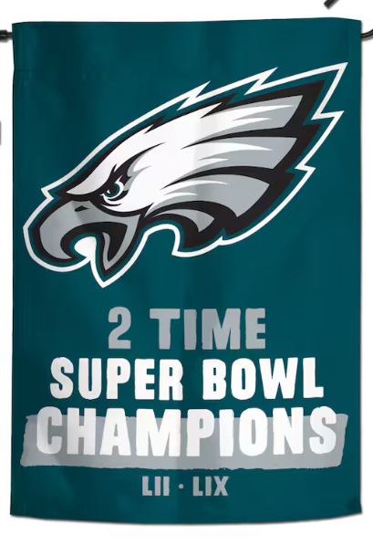 NFL Philadelphia Eagles Flag - 12'' x 18'' / 28''x40'' Garden Flag Vertical -Double-sided
